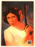 STAR WARS 30 Retail Exclusive Card (Leia) Signed